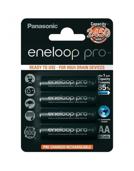 Panasonic Eneloop Pro 2450 AA accu