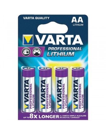 Varta Professional Lithium AA 4 stuks