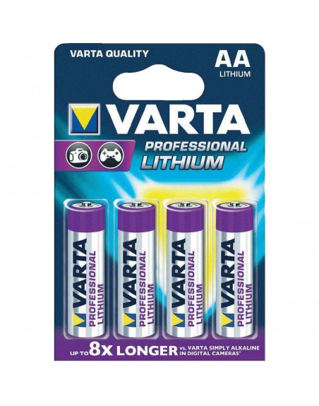 Varta Professional Lithium AA 4 stuks