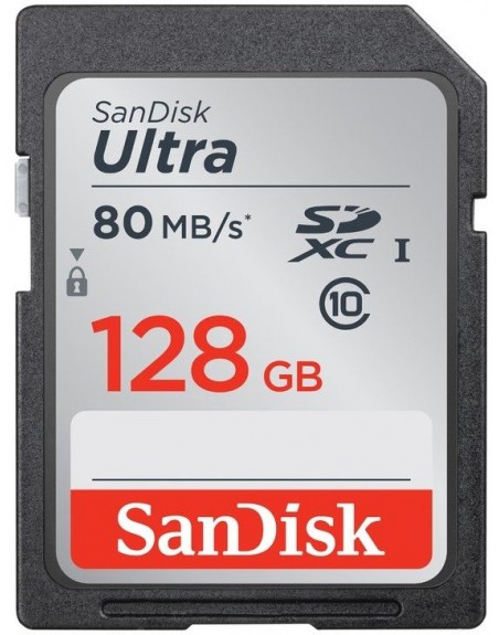 Sandisk Ultra SDXC 128GB Classe 10
